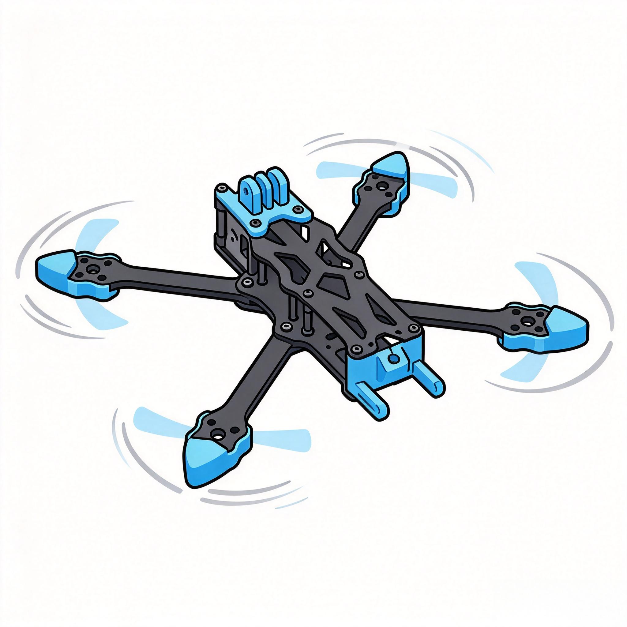 Kit de chasis para dron FPV AP - Drone Kit Octocopter reseña y precio